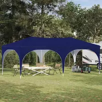 Pop-up šventinis palapinė 575 x 288 x 245 cm Mėlyna