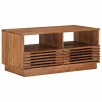 Rankų darbo kavos stalas Teak medžio rudas 85 x 45,5 x 40 cm