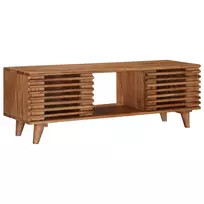 Televizoriaus spintelė su saugykla Natūrali 105 x 30 x 35 cm