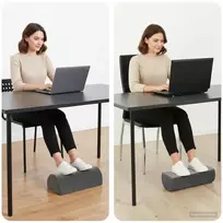 Pėdų atrama pagalvė Paprastas Pilka 42 x 18 x 13 cm PU putos