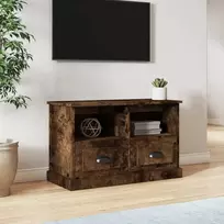 Televizoriaus spintelė, dūminio ąžuolo, 80x35x50cm, mediena