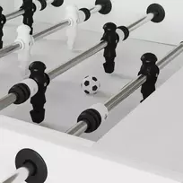 Stalo futbolai 12 pcs Balta 3,6 x 3,6 cm Polipropilenas