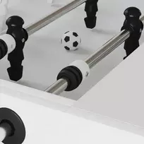Stalo futbolo kamuoliukai 16 pcs Juodas 3 x 3 x 2 cm TPE