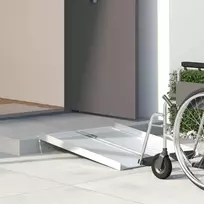 Vežimėlio rampos 270 kg Sidabro 270 kg Aliuminis