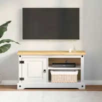 Televizoriaus spintelė Corona Balta 100 x 40 x 52 cm