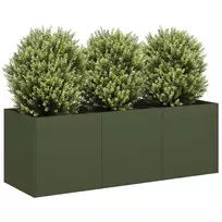 Lovelis, alyvuogių žalias, 120x40x40cm šaltai valcuotas plienas
