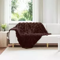Neslystanti antklodė iš dirbtinio triušio kailio Olite 4 pcs