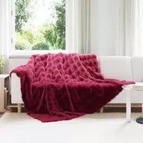 Neslystanti antklodė iš dirbtinio triušio kailio Olite 4 pcs