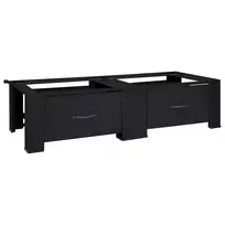 Skalbyklės pjedestalas 2 pcs Juodas 127 x 54,5 x 32,5 cm