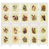 Romdivider Panel Balta 176,5 x 165 cm MDF plokštė