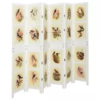 Romdivider Panel Balta 212 x 165 cm MDF plokštė
