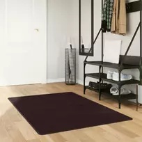 Kilimėlis MARSA Antracitas 100 x 150 cm Poliesteris ir PVC