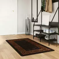 Kilimėlis MARSA Juodas 100 x 150 cm Poliesteris ir PVC