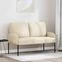 Sofos su pagalve 110cm Kreminė fanera