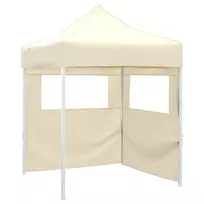 Šventės palapinė Kreminė 200 x 200 x 315 cm Oksfordo audinys