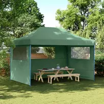 Šventės palapinė Žalia 279 x 410 x 315 cm Oksfordo audinys