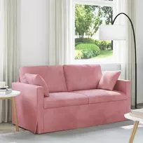 Sofa Rožinė 158 x 78 x 80 cm Aksomas