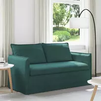 Sofa Tamsiai žalia 156 x 82 x 85 cm audinys