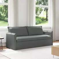 Sofa Tamsiai pilka 196 x 82 x 85 cm audinys