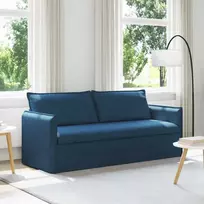 Sofa Mėlyna 196 x 82 x 85 cm audinys