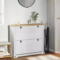 Batu skrynia Corona Balta 99 x 32 x 85 cm Kietos pušies mediena