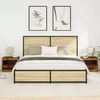 Šalia lovos spintelė 2 pcs Senas medis 50 x 40 x 45 cm
