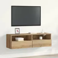 TV sieninė spintelė artisano ąžuolo 100 x 30 x 30 cm