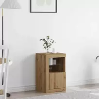 LED Bufetas Amatininkų ąžuolas 41 x 37 x 67 cm Apdirbta mediena