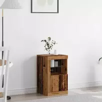 LED Bufetas Senas medis 41 x 37 x 67 cm Apdirbta mediena