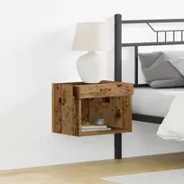 TV spintelių komplektas 2 pcs Senas medis 40 x 30 x 30 cm