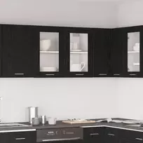 Pakabinama spintelė Lyon Juodas ąžuolas 80 x 31 x 60 cm