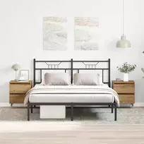 Šalia lovos spintelė 2 pcs Amatininkų ąžuolas 40 x 35 x 50 cm