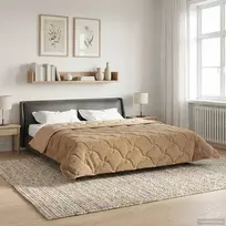 Vasaros antklodė Tikštas Taupe 200 x 240 cm
