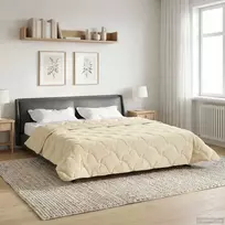 Pilna metų antklodė Tikštas Kreminė 220 x 240 cm