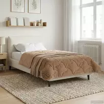 Žiemos antklodė Tikštas Taupe 155 x 220 cm