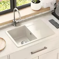 Kriauklė Smėlio 670 x 460 mm 80% Kvarcas ir 20% Derva