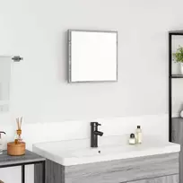 LED vonios veidrodis Pilkas Sonoma 40 x 37 x 8.5 cm