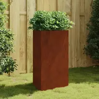 Sodo lovelis, 50x43x75cm, Corten plienas