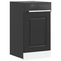 indaplovės skydelis Kalmar juodas 45x1,5x57 cm