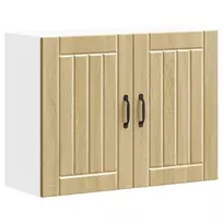 Sieninė virtuvės spinta "Lucca" Sonoma Oak Engineered Wood