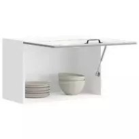Sieninė virtuvės spinta "Lucca" Pilka Sonoma Engineered Wood