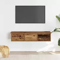 Sieninė Spinta Old Wood 88x26x18,5 cm Inžinierinė mediena