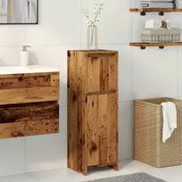 Vonios spintelė Old Wood 30x30x95 cm Engineered Wood