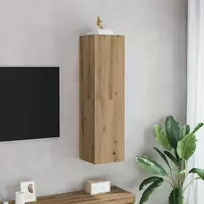 Televizoriaus spintelė, artisano, 30,5x30x110cm, mediena