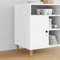 Baldų kojelės 2 pcs Ruda Ø 44 x 100 mm Kietas eukalipto medis
