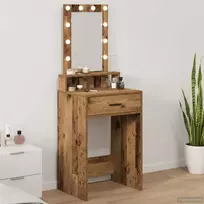 Makiažo stalas Ruda 50 x 41 x 140 cm Apdirbta mediena