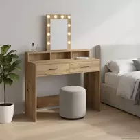 Makiažo stalas Ruda 100 x 41 x 140 cm Apdirbta mediena