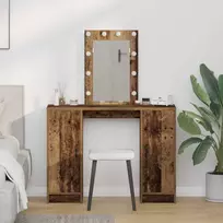 Makiažo stalas Ruda 102 x 33 x 135 cm Apdirbta mediena