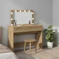Makiažo stalas su stalčių Amatininkų ąžuolas 100 x 40 x 120 cm