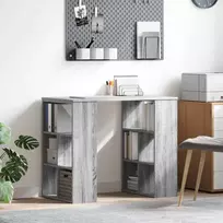 Stalas Pilkas Sonoma 90 x 50 x 75 cm Apdirbta mediena